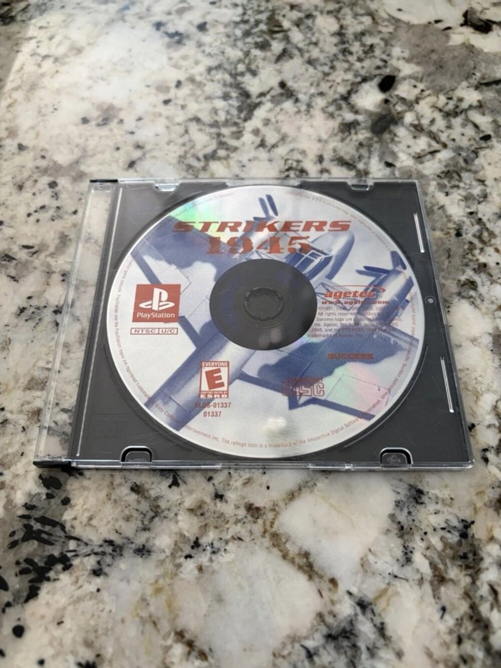 Strikers 1945 Playstation 1 PS1 Disc Only Video Game Tested